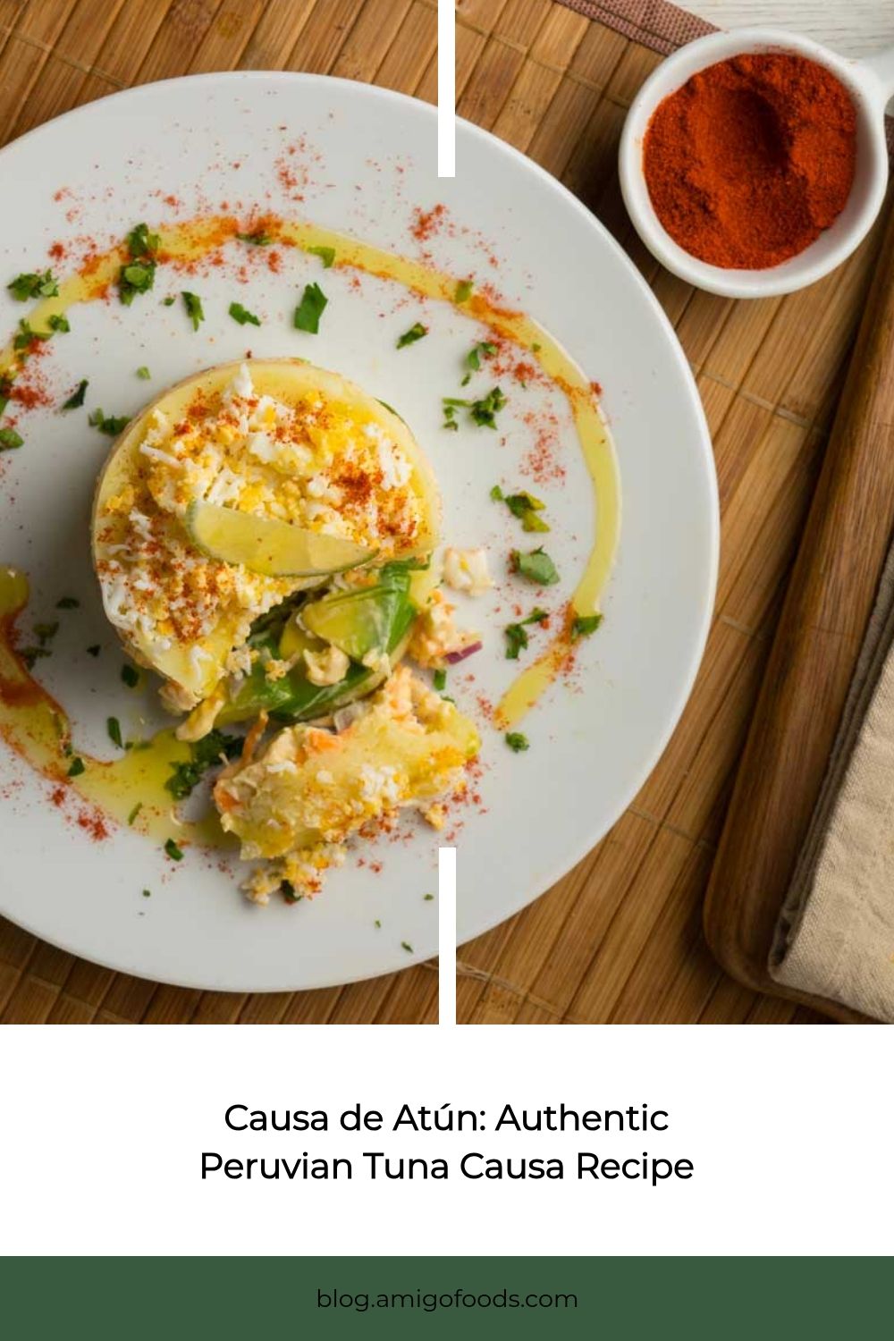 Freeze Dried Causa de Atún