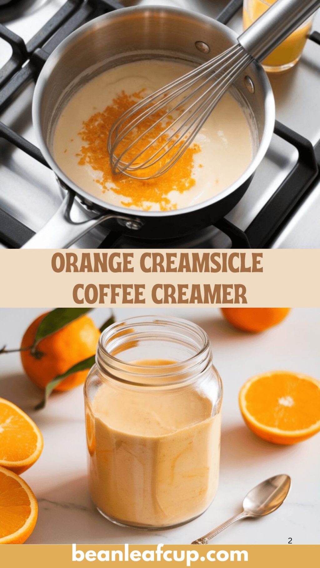 Freeze Dried Orange Creamsicle Coffee Creamer