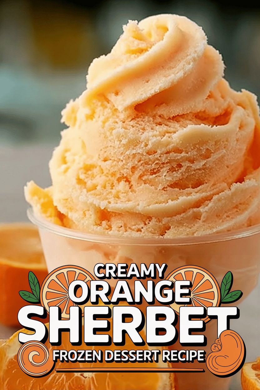 Freeze Dried Orange Crush&nbsp;Sherbet