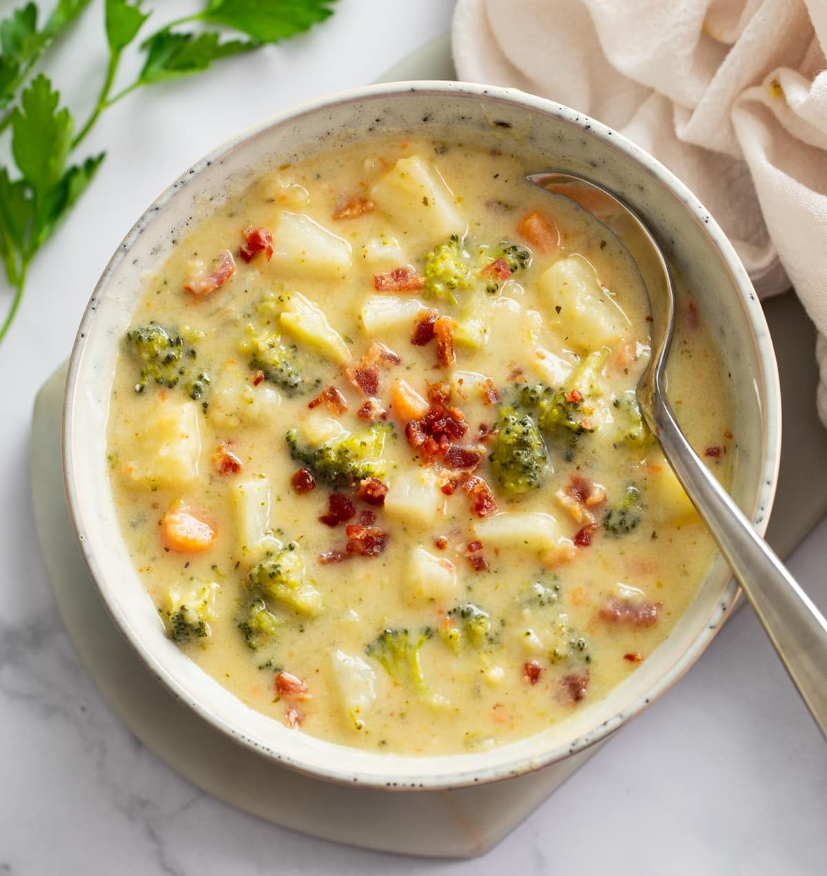 Freeze Dried Broccoli Potato Soup