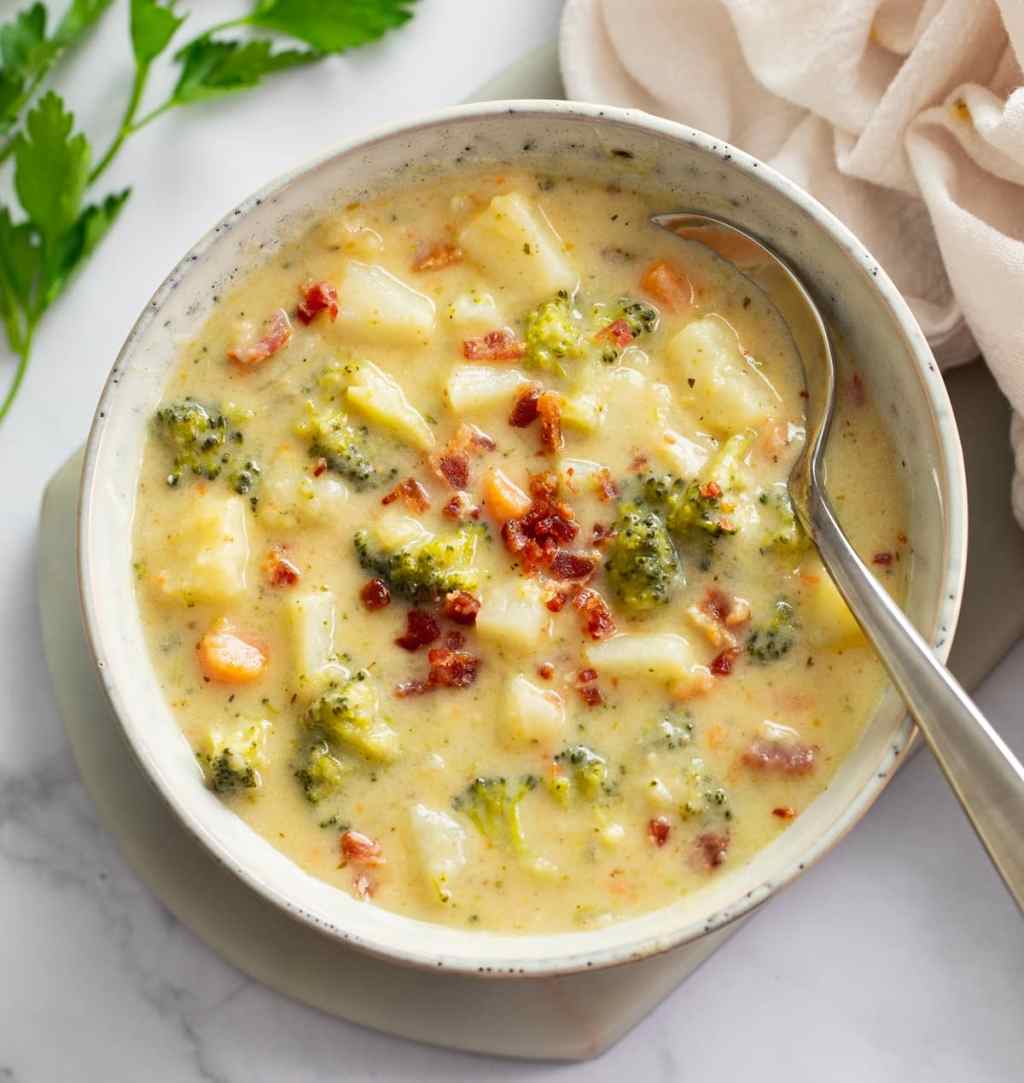 Freeze Dried Broccoli Potato&nbsp;Soup