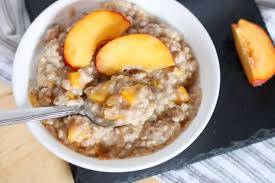 Freeze Dried Peaches & Cream Oatmeal