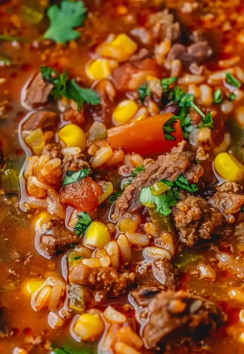 Freeze Dried Mexican Beef and Rice Soup