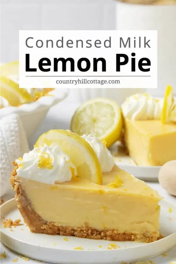 Freeze Dried Condensed Milk Lemon Pie
